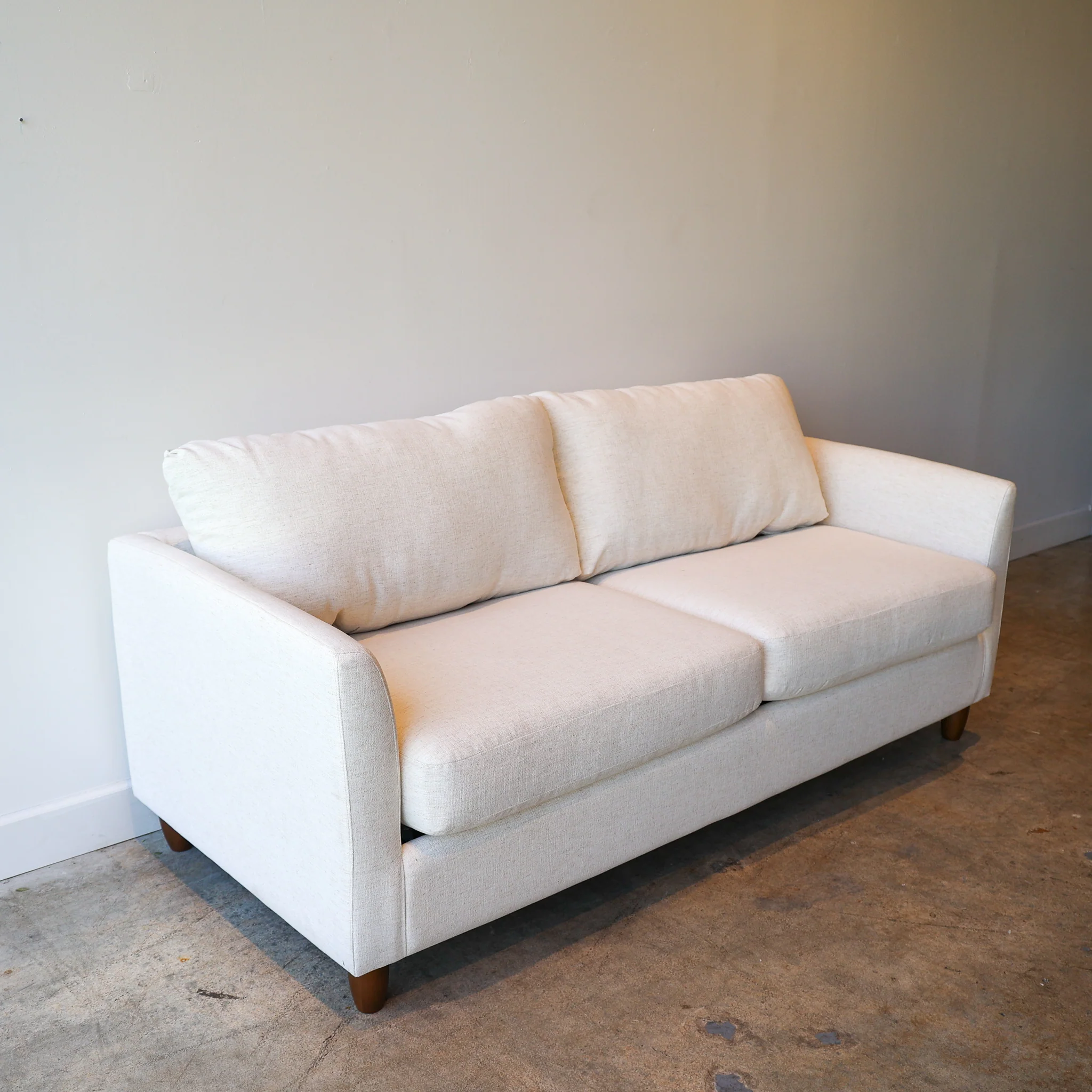 Baymont Snow Crypton Queen Sleeper Sofa - Image 5